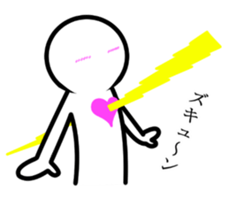 Stick of sorrow and friendship sticker #8653097