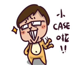 fish & monkey sticker #8653839