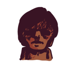 fish & monkey sticker #8653856