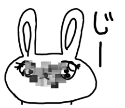 The losing heart Rabbit vol,4(mosaic) sticker #8654589