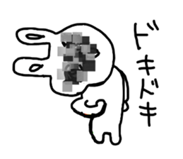 The losing heart Rabbit vol,4(mosaic) sticker #8654590