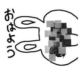 The losing heart Rabbit vol,4(mosaic) sticker #8654604