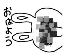 The losing heart Rabbit vol,4(mosaic) sticker #8654604