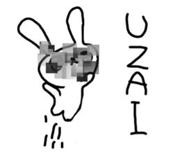 The losing heart Rabbit vol,4(mosaic) sticker #8654615