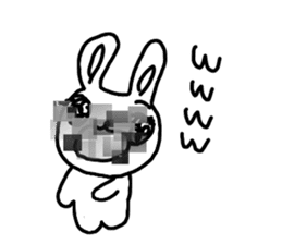 The losing heart Rabbit vol,4(mosaic) sticker #8654620