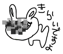 The losing heart Rabbit vol,4(mosaic) sticker #8654623