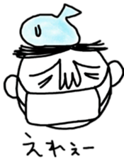 okayama-ben boy sticker #8654765