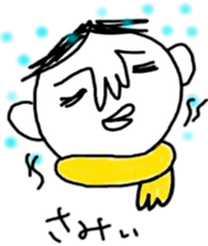 okayama-ben boy sticker #8654779