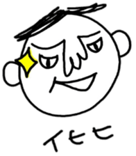 okayama-ben boy sticker #8654783