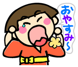Showa retro girl 3 sticker #8654847
