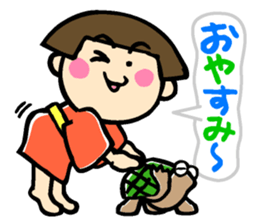 Showa retro girl 3 sticker #8654849