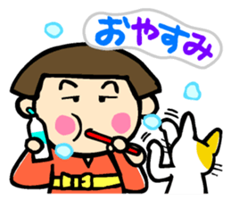 Showa retro girl 3 sticker #8654852