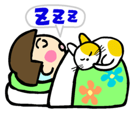 Showa retro girl 3 sticker #8654856