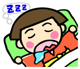 Showa retro girl 3 sticker #8654865