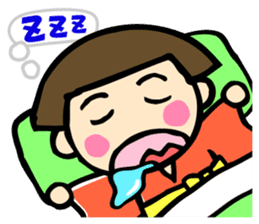 Showa retro girl 3 sticker #8654865