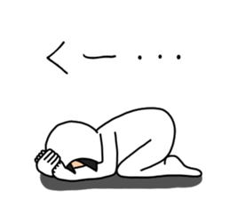 UZAI man 6 sticker #8654989