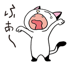 Pudding bowl haircut cat sticker #8655030