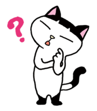 Pudding bowl haircut cat sticker #8655031