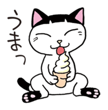 Pudding bowl haircut cat sticker #8655032
