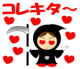 Cute Grim Reaper sticker #8655128