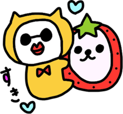 A fairy and friends of the strawberry 2 sticker #8655248