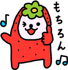 A fairy and friends of the strawberry 2 sticker #8655262