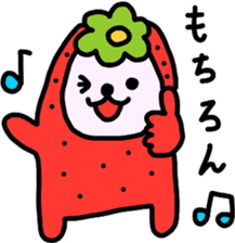 A fairy and friends of the strawberry 2 sticker #8655262