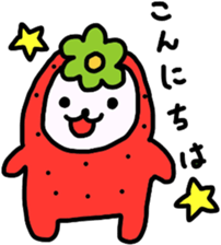 A fairy and friends of the strawberry 2 sticker #8655265