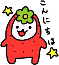A fairy and friends of the strawberry 2 sticker #8655265