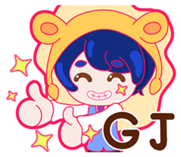 Gorgeous Gakuen Daily - Praise & Gospel sticker #8655710