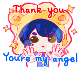 Gorgeous Gakuen Daily - Praise & Gospel sticker #8655715