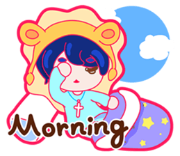 Gorgeous Gakuen Daily - Praise & Gospel sticker #8655727