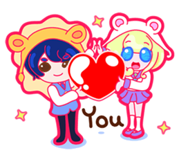 Gorgeous Gakuen Daily - Praise & Gospel sticker #8655730