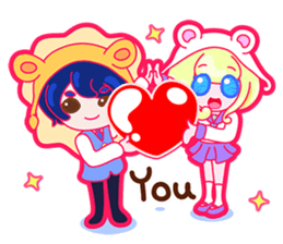 Gorgeous Gakuen Daily - Praise & Gospel sticker #8655730