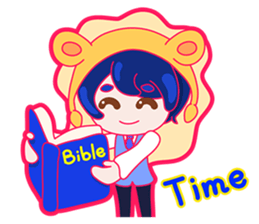 Gorgeous Gakuen Daily - Praise & Gospel sticker #8655741