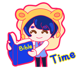 Gorgeous Gakuen Daily - Praise & Gospel sticker #8655741