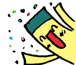 Post-it note sir sticker #8655829