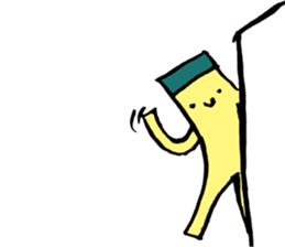 Post-it note sir sticker #8655859