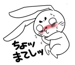 Zipang cute rabbit USAMARO sticker #8656470