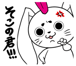 Zipang cute rabbit USAMARO sticker #8656496