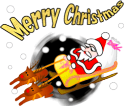 Sticker at New Year's sticker #8656786