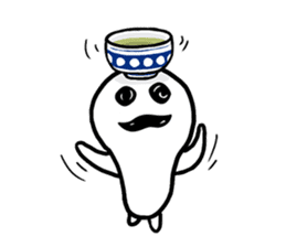 Daily Life of Oddball -Mushroom Garden- sticker #8656844