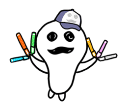 Daily Life of Oddball -Mushroom Garden- sticker #8656858