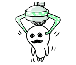 Daily Life of Oddball -Mushroom Garden- sticker #8656862