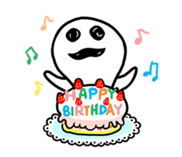 Daily Life of Oddball -Mushroom Garden- sticker #8656864