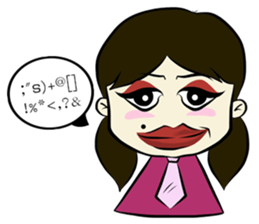 PINKY FRISKY sticker #8657094