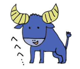 Creatures of the day sticker #8657167