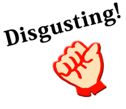 hand sign stickers sticker #8657398