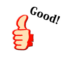 hand sign stickers sticker #8657399