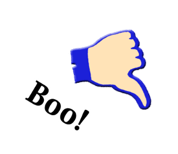 hand sign stickers sticker #8657400